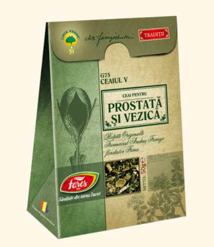 FARES CEAI FARAGO G75 PROSTATA SI VEZICA|PROSTATE AND BLADDER TEA